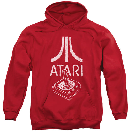 Atari™ - Adult Unisex Pull Over Hoodie - Joystick Logo - Officially Licensed - S M L XL 2X 3X