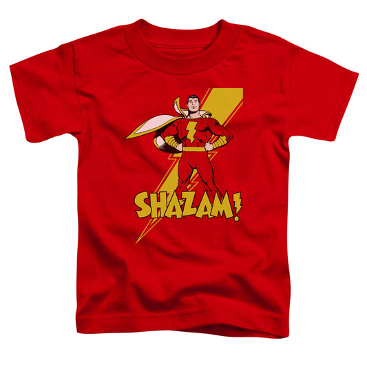 The Flash™ - Toddler Kids T-Shirt (Ages 2-4) - Short Sleeve Toddler Tee - Shazam! - Vintage - Officially Licensed - 2T 3T 4T