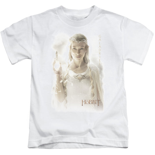 The Hobbit™ - Juvenile Kids T-Shirt (Ages 4-7) - Short Sleeve Juvenile T Shirt - Galadriel - Officially Licensed - Size 4 5 6 7