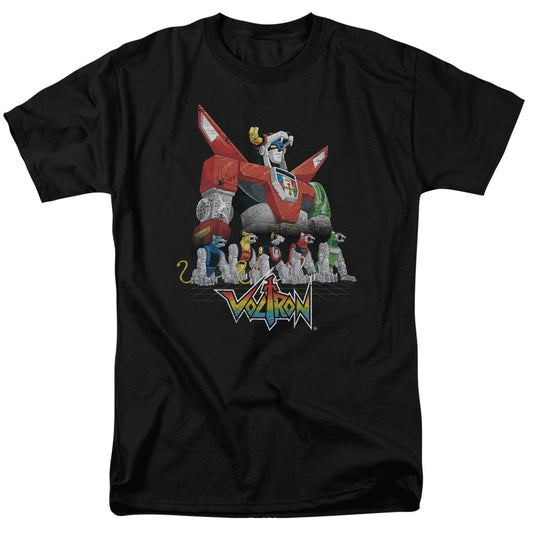 Voltron™ Shirt - Officially Licensed - Lions - Adult Unisex Short Sleeve T-Shirt