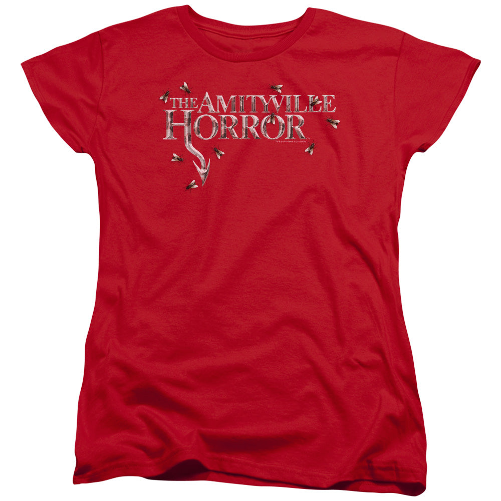 Amityville Horror - Flies Short Sleeve Women's Tee - Forces Of Mankind