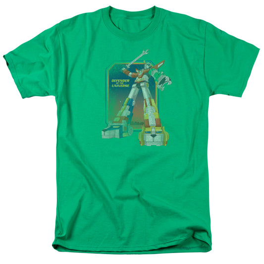 Voltron™ Shirt - Officially Licensed - Distressed Defender - Adult Unisex Short Sleeve T-Shirt