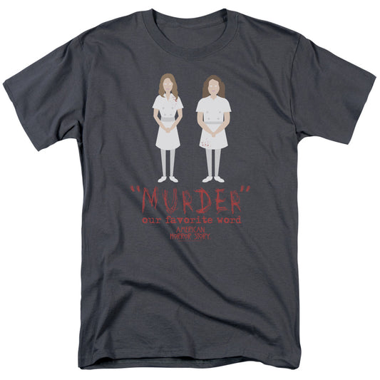American Horror Story™ Shirt - Adult Unisex Short Sleeve T-Shirt - Murder - Officially Licensed - AHS Harmons