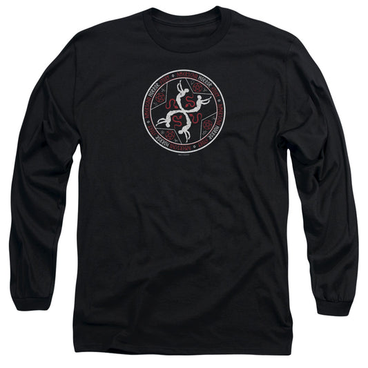 American Horror Story™ - Adult Unisex Long Sleeve T-Shirt - Coven Serpent Sigil - Officially Licensed - AHS Harmons