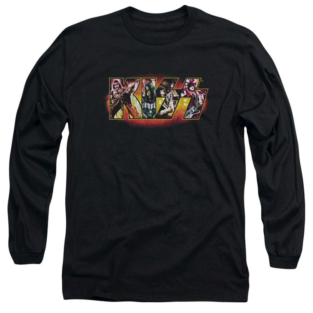 KISS™ Long Sleeve Shirt - Stage Logo - Officially Licensed - Adult Unisex Long Sleeve T-Shirt