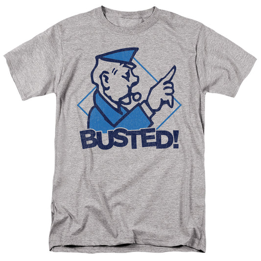 Monopoly™ Shirt - Officially Licensed - Busted - Adult Unisex Short Sleeve T-Shirt