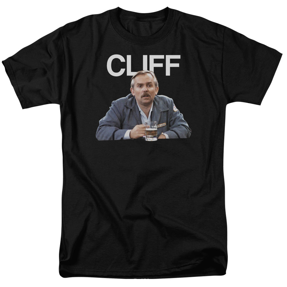 Cheers™ TV Show Shirt - Officially Licensed - Cliff - Adult Unisex Short Sleeve T-Shirt