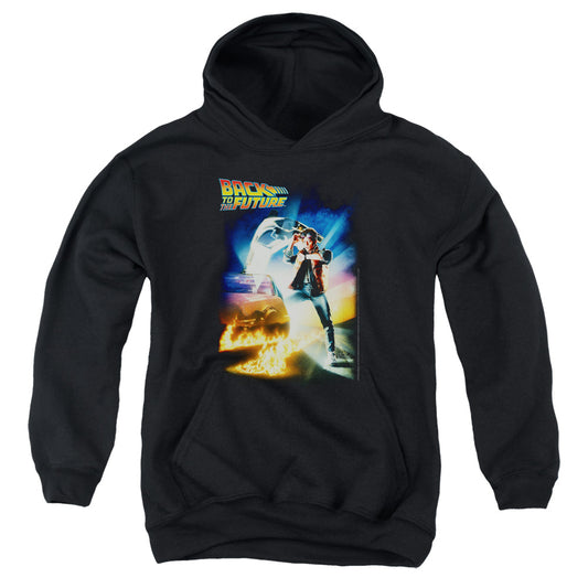Back To The Future - Poster Youth Pull Over Hoodie - Forces Of Mankind