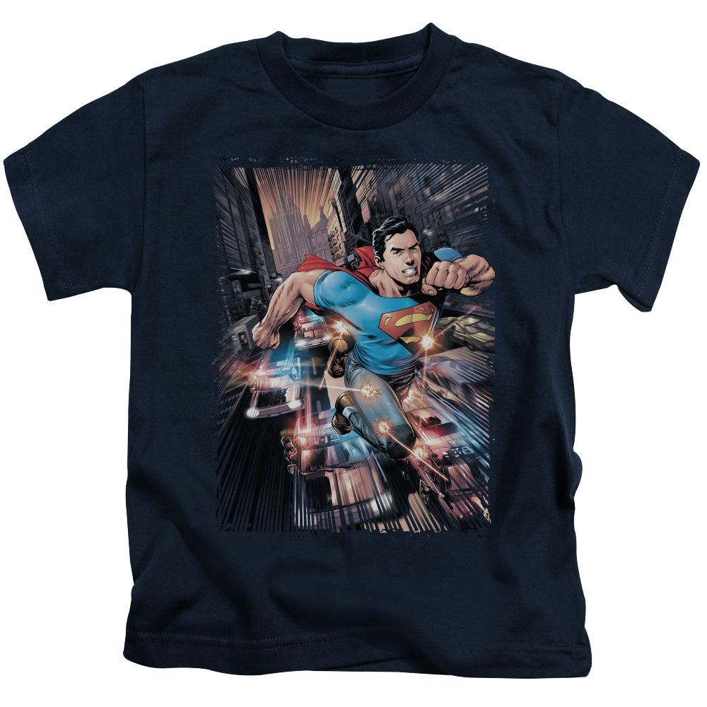Superman™ - Juvenile Kids T-Shirt (Ages 4-7) - Juvenile T Shirt - Action Comics #1 - Officially Licensed - Size 4 5 6 7