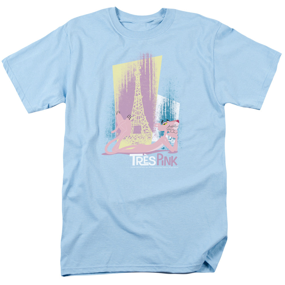 Pink Panther™ Shirt - Officially Licensed - Tres Pink - Adult Unisex Short Sleeve T-Shirt
