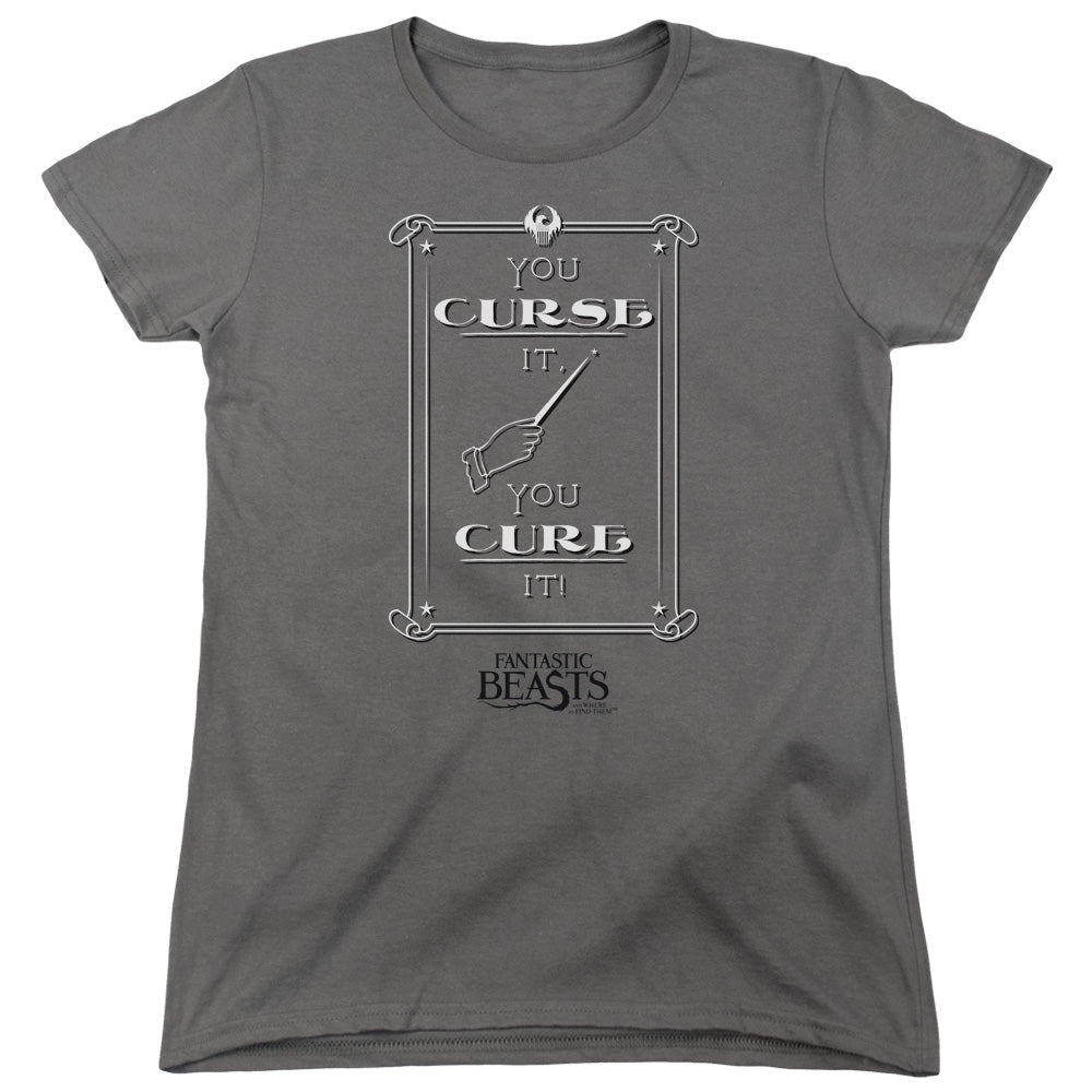 Fantastic Beasts - Curse It Short Sleeve Women's Tee - Forces Of Mankind
