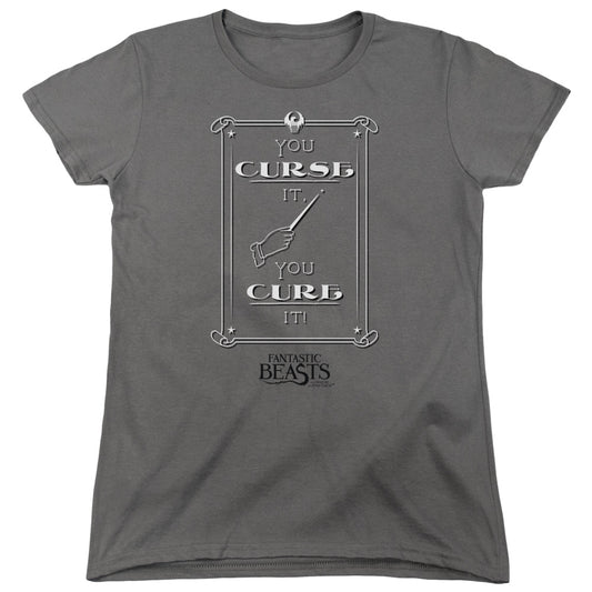 Fantastic Beasts - Curse It Short Sleeve Women's Tee - Forces Of Mankind