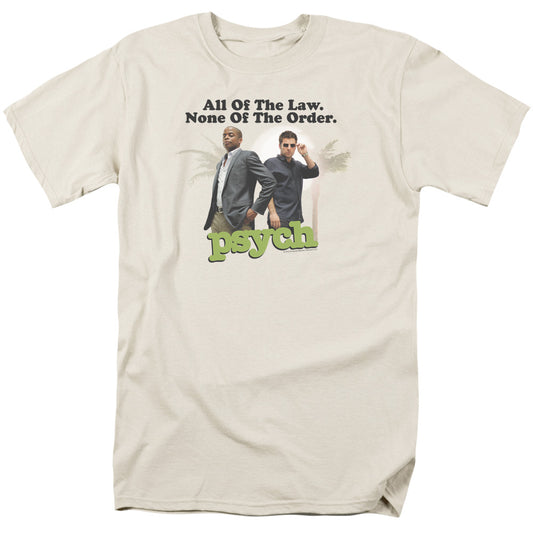 Psych™ TV Show Shirt - Officially Licensed - Adult Unisex Short Sleeve T-Shirt - Palm Trees