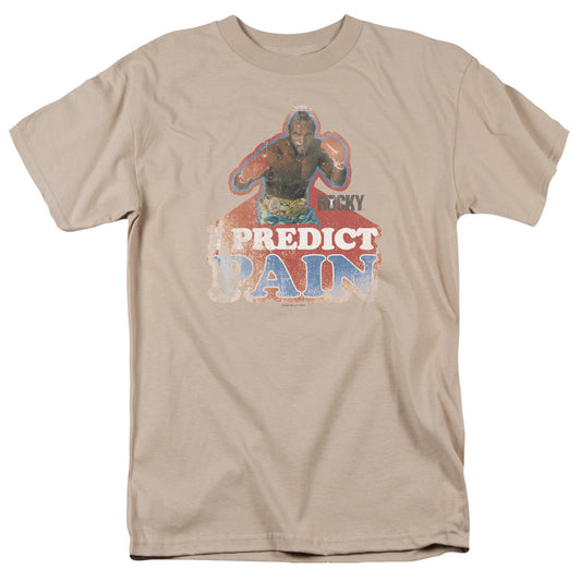 Rocky™ 3 Movie Shirt - Officially Licensed  - I Predict Pain - Adult Unisex Short Sleeve T-Shirt