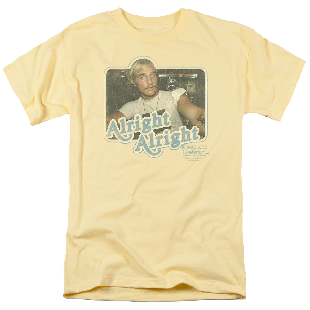 Dazed And Confused™ Shirt - Officially Licensed - Adult Unisex Short Sleeve T-Shirt - Alright Alright