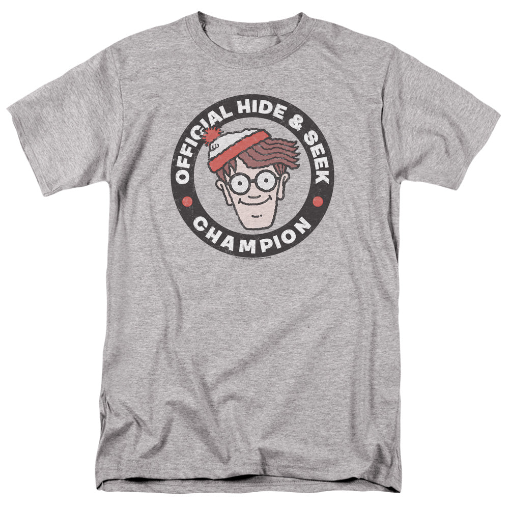 Where's Waldo™ Shirt - Officially Licensed - Champion - Adult Unisex Short Sleeve T-Shirt