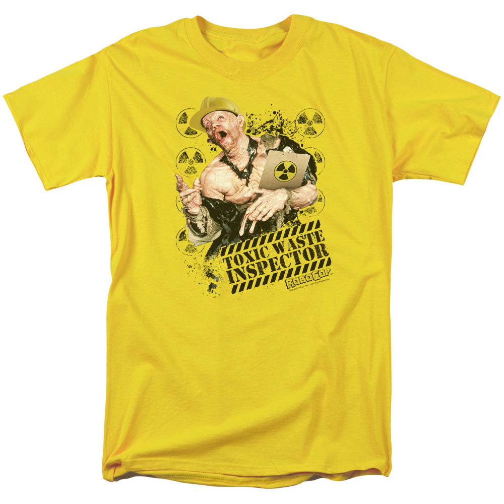 Robocop™ Movie Shirt - Officially Licensed - Adult Unisex Short Sleeve T-Shirt - Toxic Waste Inspector