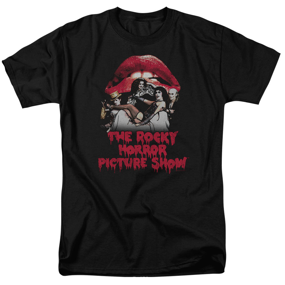 Rocky Horror Picture Show Shirt - Officially Licensed - Casting Throne - Unisex Adult Short Sleeve T-Shirt
