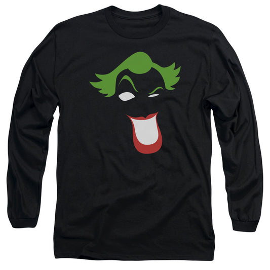 Batman - Joker Simplified - Unisex Adult Long Sleeve T-Shirt - Longsleeve, Longsleeves, Harley Quinn, Joker, Villain, Gotham