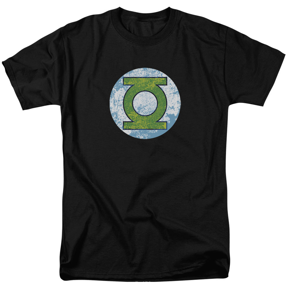 Green Lantern™ Retro Shirt - DC Comics Vintage - Officially Licensed - Adult Unisex Short Sleeve T-Shirt - Neon Distressed Logo
