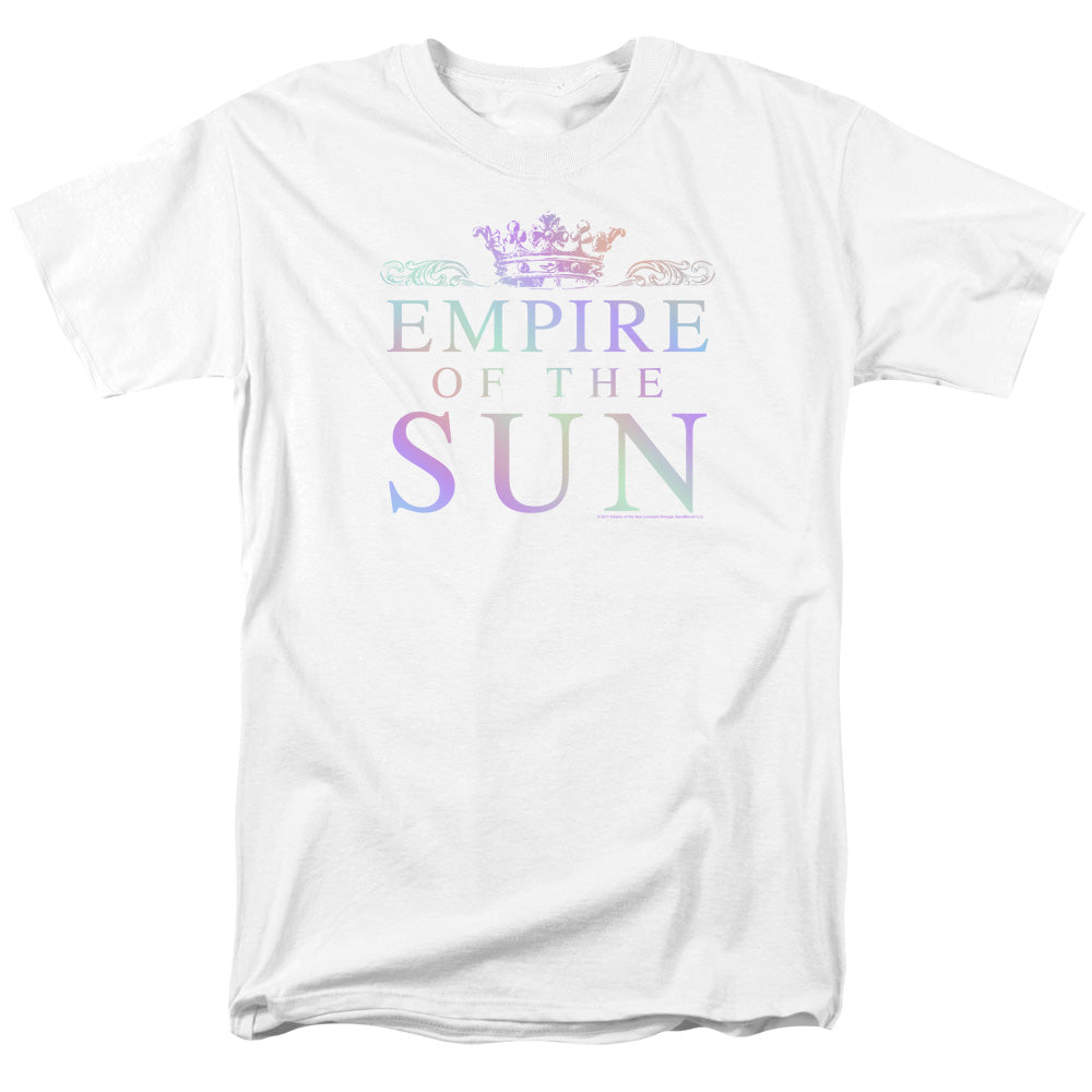 Empire Of The Sun™ Movie Shirt - Officially Licensed - Rainbow Logo - Adult Unisex Short Sleeve T-Shirt