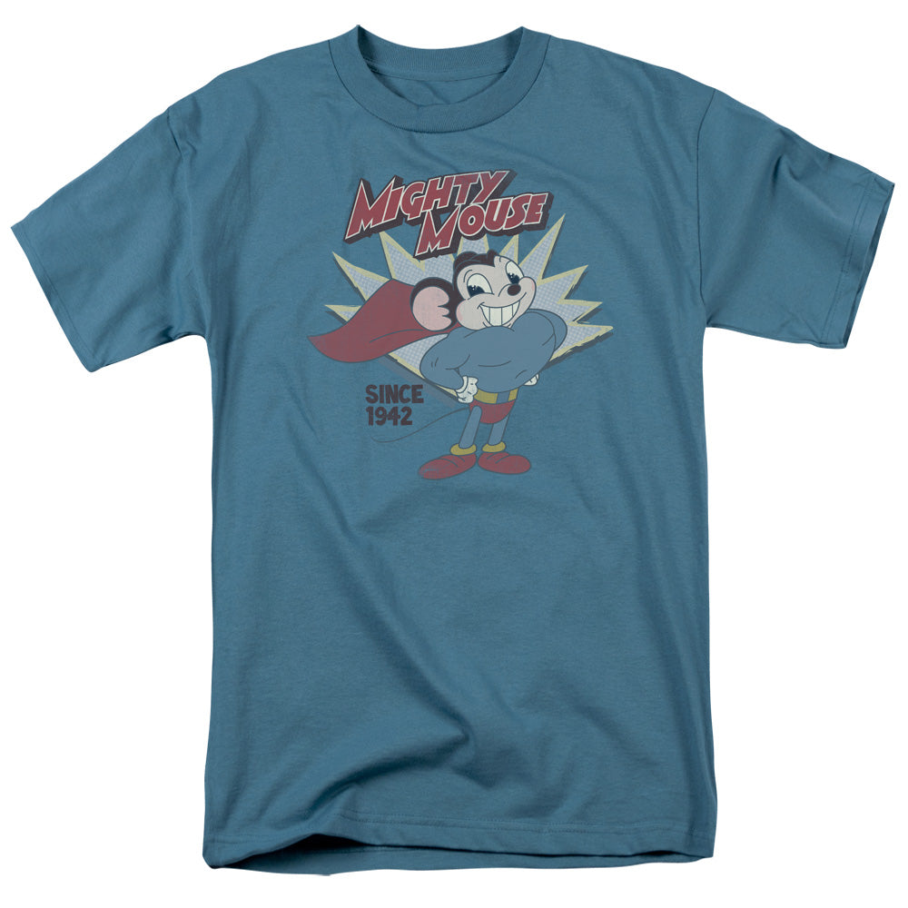 Mighty Mouse™ Shirt - 1942 - Officially Licensed - Adult Unisex Short Sleeve T-Shirt