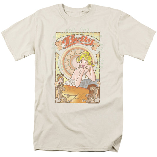Archie Comics™ Betty Shirt - Officially Licensed - Adult Unisex Short Sleeve T-Shirt - Art Nouveau Beauty
