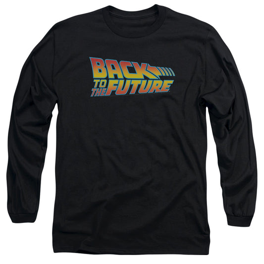 Back To The Future - Logo Long Sleeve Adult 18/1 - Forces Of Mankind