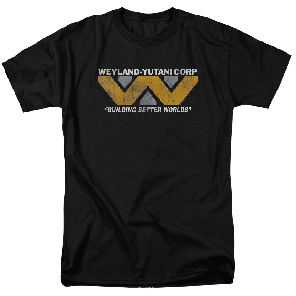 Alien™ Movie Shirt - Officially Licensed - Adult Unisex Short Sleeve T-Shirt - Alien Vs Predator, Xenomorph, Horror - Weyland