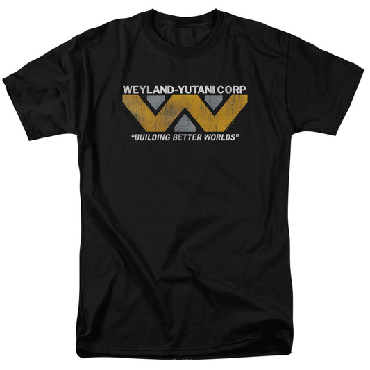 Alien™ Movie Shirt - Officially Licensed - Adult Unisex Short Sleeve T-Shirt - Alien Vs Predator, Xenomorph, Horror - Weyland
