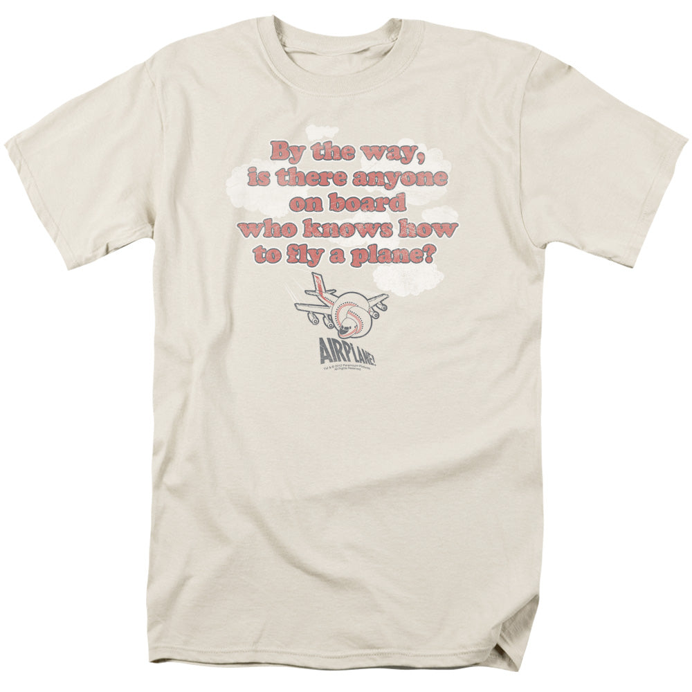 Airplane™ Movie Shirt - Officially Licensed - Adult Unisex Short Sleeve T-Shirt - Fly