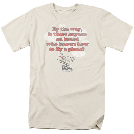 Airplane™ Movie Shirt - Officially Licensed - Adult Unisex Short Sleeve T-Shirt - Fly