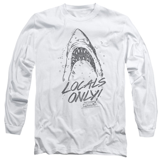 Jaws™ - Adult Unisex Long Sleeve T-Shirt Movie - Locals Only