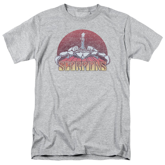 Scorpions™ Rock Band Shirt - Officially Licensed - Scorpions Color Logo Distressed - Adult Unisex Short Sleeve T-Shirt