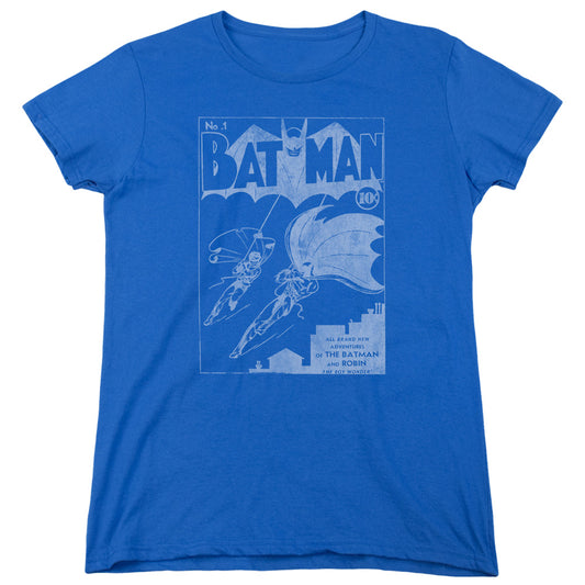 Batman - Issue 1 Cover Short Sleeve Women's Tee - Forces Of Mankind