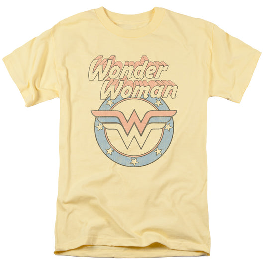 Wonder Woman™ Retro Shirt - DC Comics Vintage - Officially Licensed - Adult Unisex Short Sleeve T-Shirt - vintage Faded Wonder
