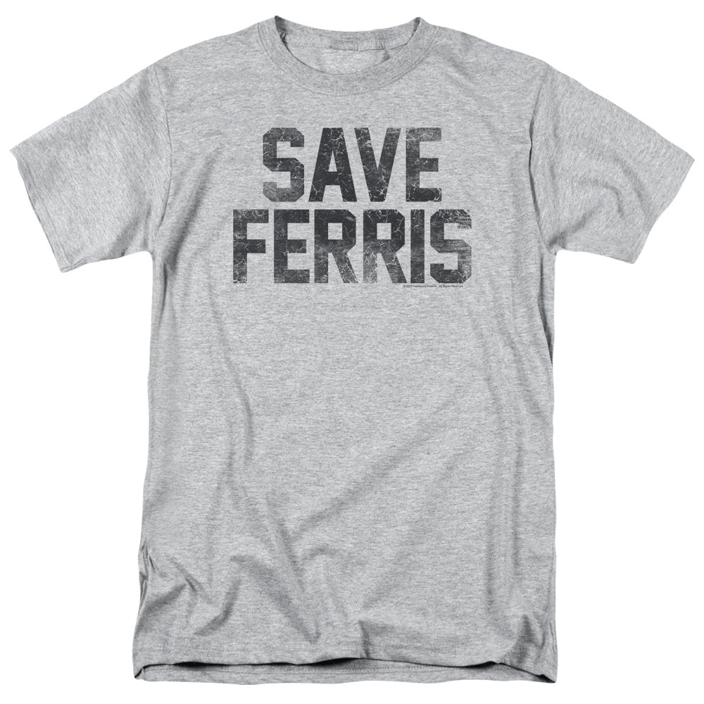 Ferris Bueller's Day Off™ Movie Shirt - Officially Licensed - Save Ferris - Adult Unisex Short Sleeve T-Shirt