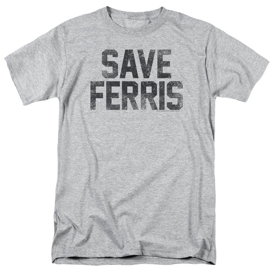 Ferris Bueller's Day Off™ Movie Shirt - Officially Licensed - Save Ferris - Adult Unisex Short Sleeve T-Shirt