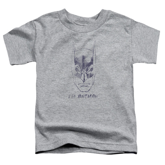Batman - I'm Batman Short Sleeve Toddler Tee - Forces Of Mankind