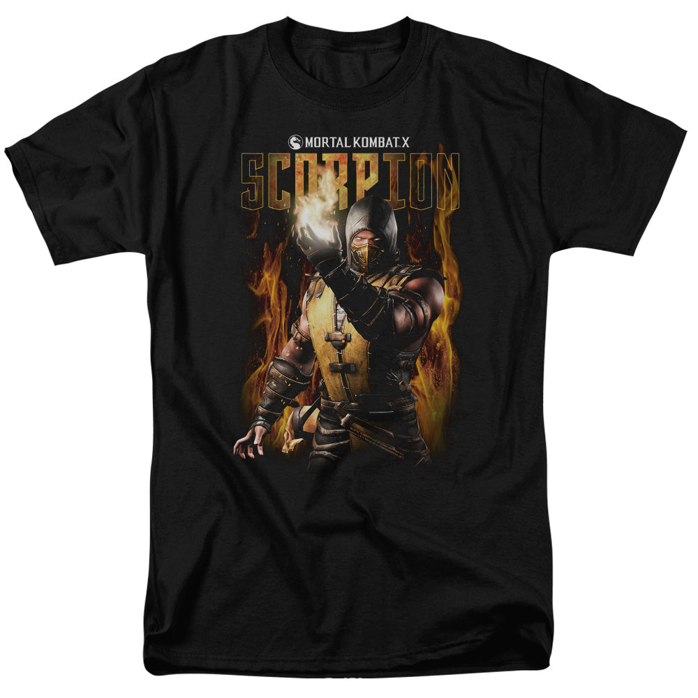 Mortal Kombat™ Shirt - Scorpion - Adult Unisex Short Sleeve T-Shirt - Officially Licensed