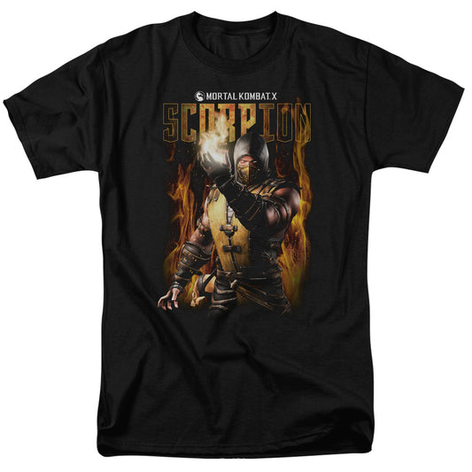 Mortal Kombat™ Shirt - Scorpion - Adult Unisex Short Sleeve T-Shirt - Officially Licensed