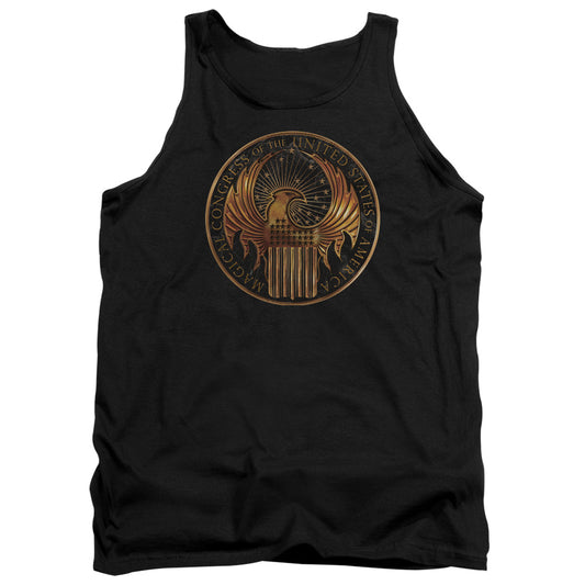 Fantastic Beasts - Magical Congress Crest Adult Tank - Forces Of Mankind