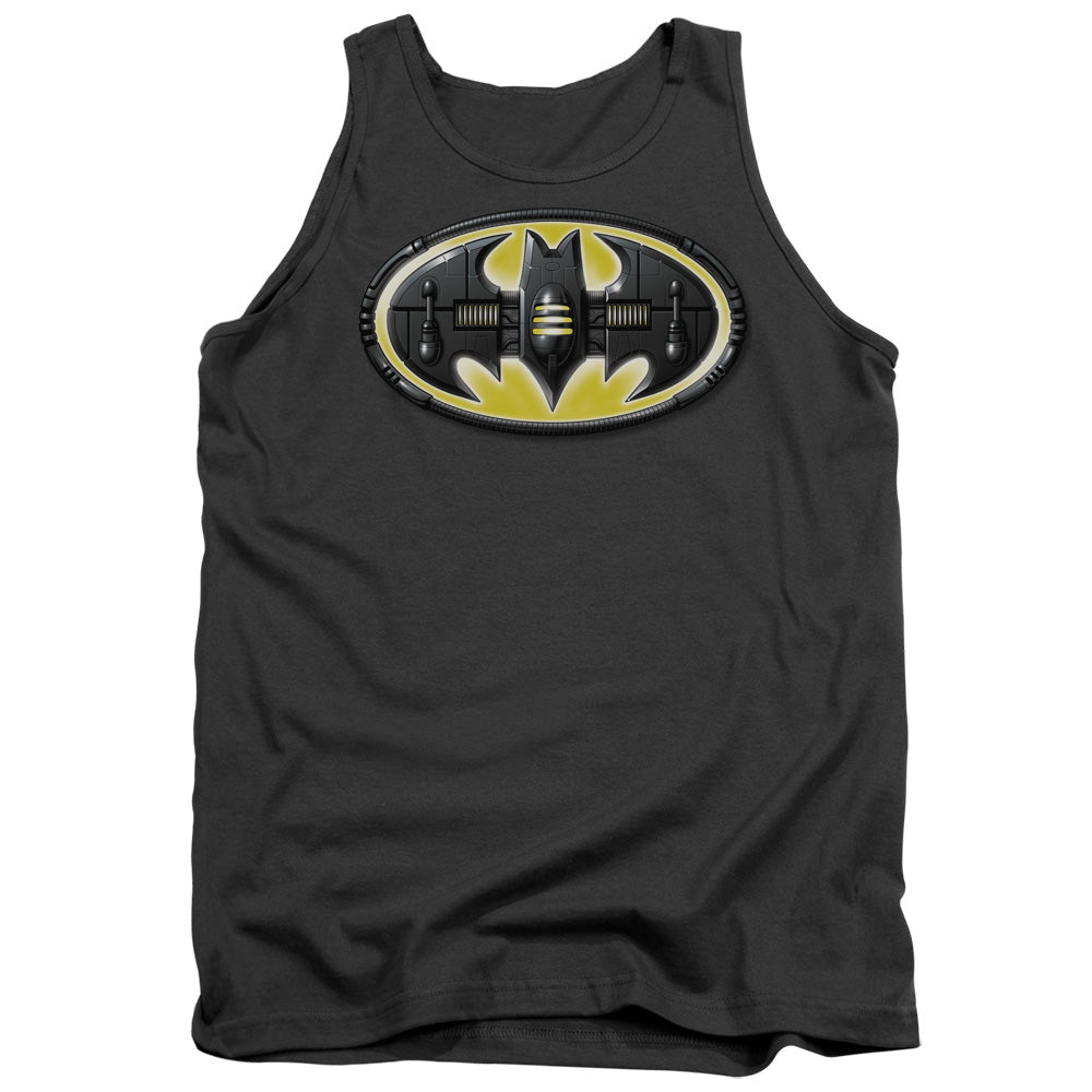 Batman - Bat Mech Logo Adult Tank - Forces Of Mankind