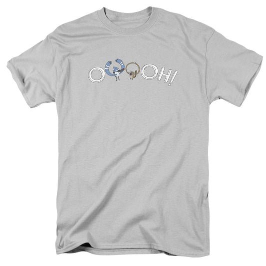 Regular Show™ Shirt - Officially Licensed - Adult Unisex Short Sleeve T-Shirt - Cartoon Network, Mordecai, Rigby - Ooooh