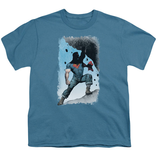 Superman™ - Youth Kids T-Shirt (Ages 7+) - Short Sleeve Youth T Shirt - Action Comics #1 Alternate - Officially Licensed - S M L XL