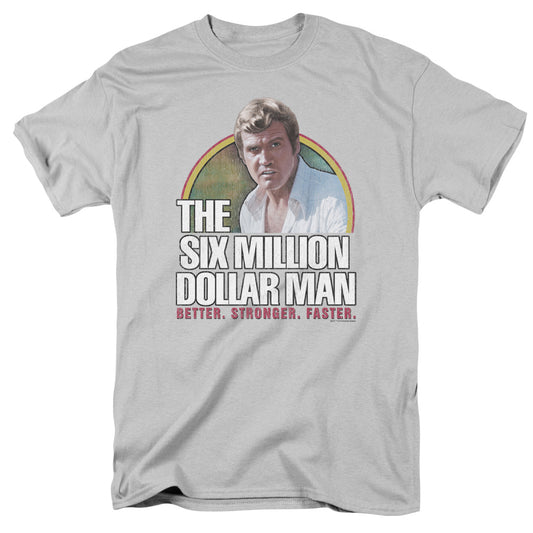 Six Million Dollar Man™ Shirt - Officially Licensed - Better. Stronger. Faster. - Adult Unisex Short Sleeve T-Shirt