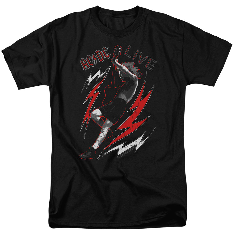 ACDC™ Rock Band Shirt - Officially Licensed - Live - Adult Unisex Short Sleeve T-Shirt