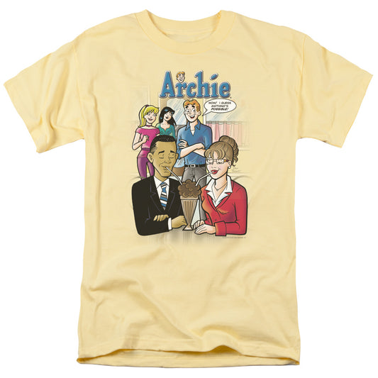 Archie Comics™ Shirt - Officially Licensed - Adult Unisex Short Sleeve T-Shirt - Archie, Betty, Veronica - Anything's Possible