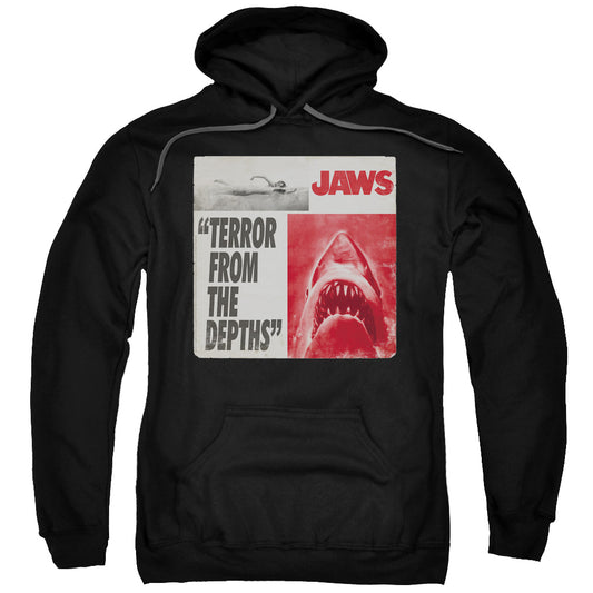Jaws™ - Adult Unisex Hoodie - Pull Over Hoodie Movie - Terror - Officially Licensed