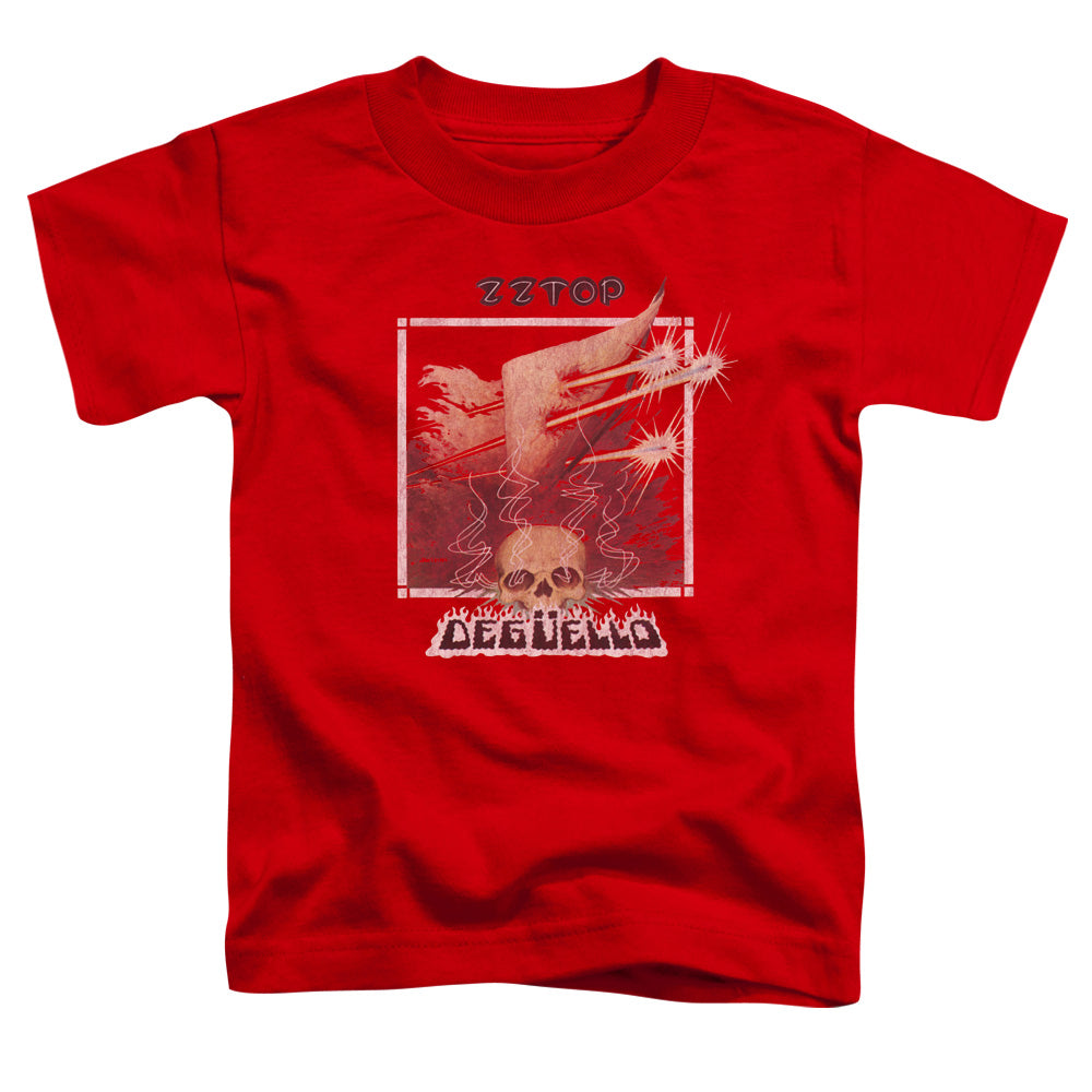Zz Top™ - Toddler Shirt (ages 2-4) - Deguello Cover - Toddler Kids Short Sleeve T-Shirt - Officially Licensed - Size 2t 3t 4t